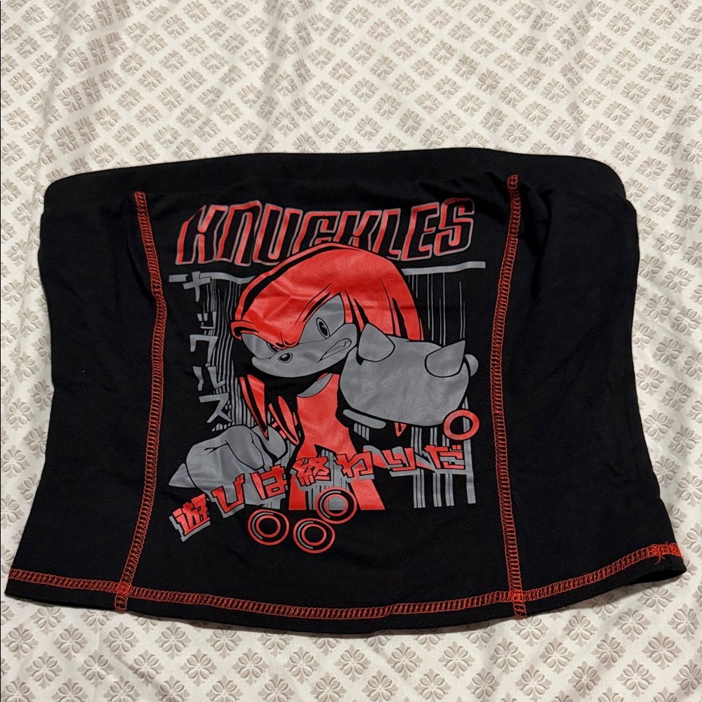 Womens Knuckles Tube Top
